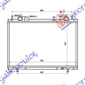 HLADNJAK MOTORA 1.9 TD (37.5x56.3x42)