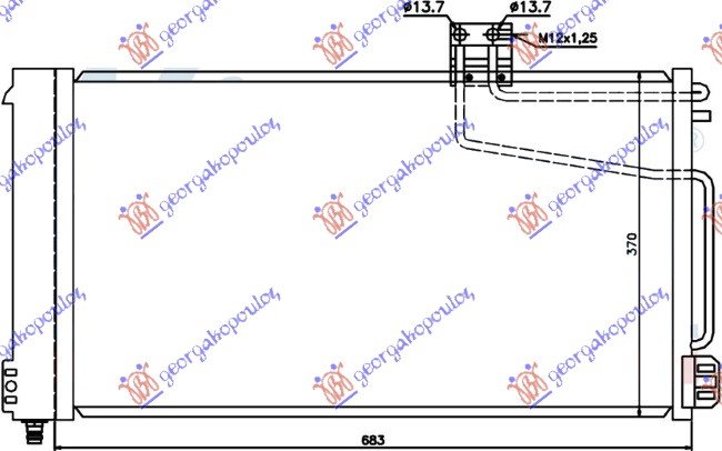 HLAD KLIME SVI MODELI BEN(64x37)VENTIL12