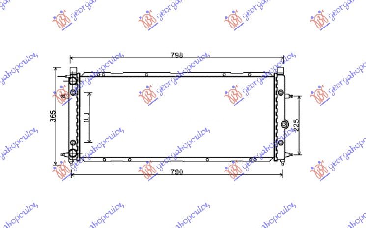 HLAD MOTORA 1.8-2.0-1.9D-2.4D (72x32)