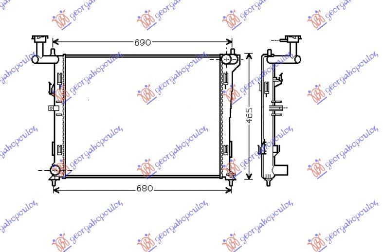 HLAD 1.4-1.6-2.0 16V +/-A/C(60x45.5x14)