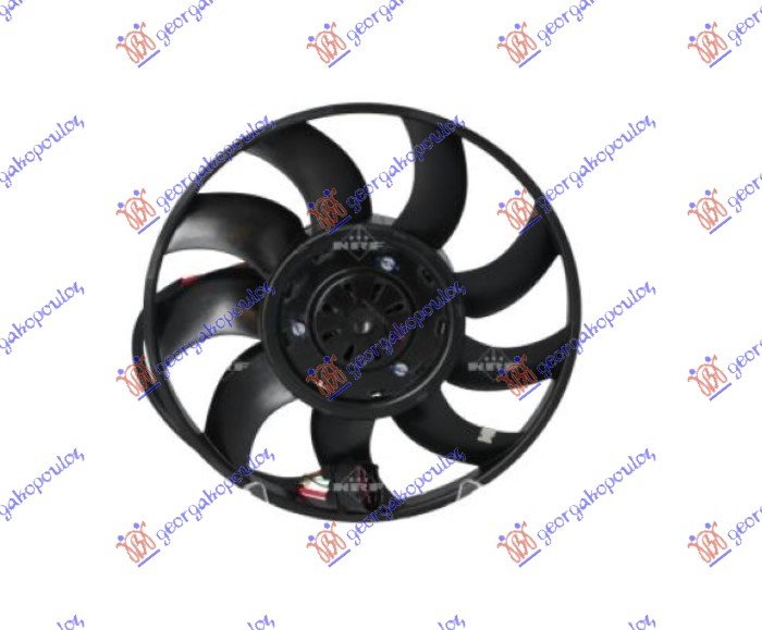 VENTILATOR(MOT+ELIS)(390MM)(4PIN)